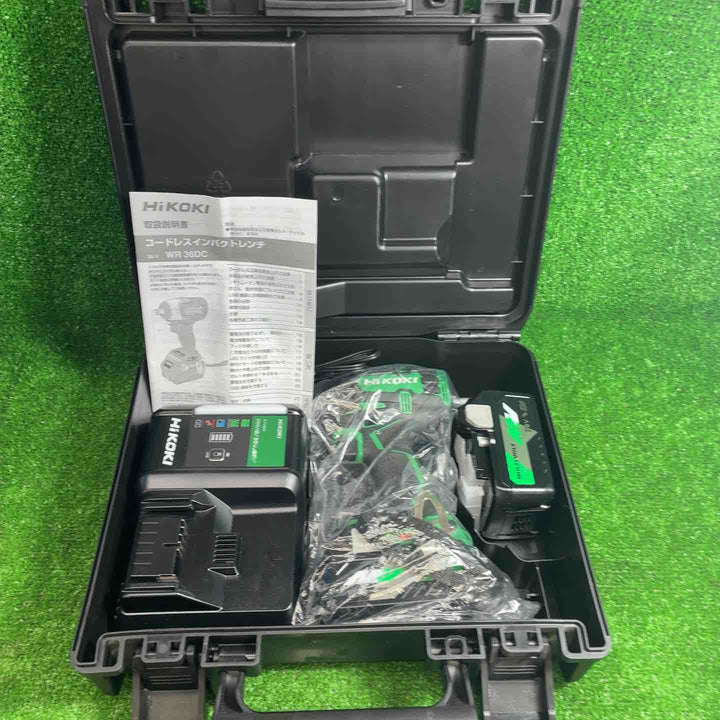 【未使用品】 ハイコーキ (HIKOKI ※旧: 日立工機 ) コードレスインパクトレンチ WR36DC(2XP) 【藤沢店】