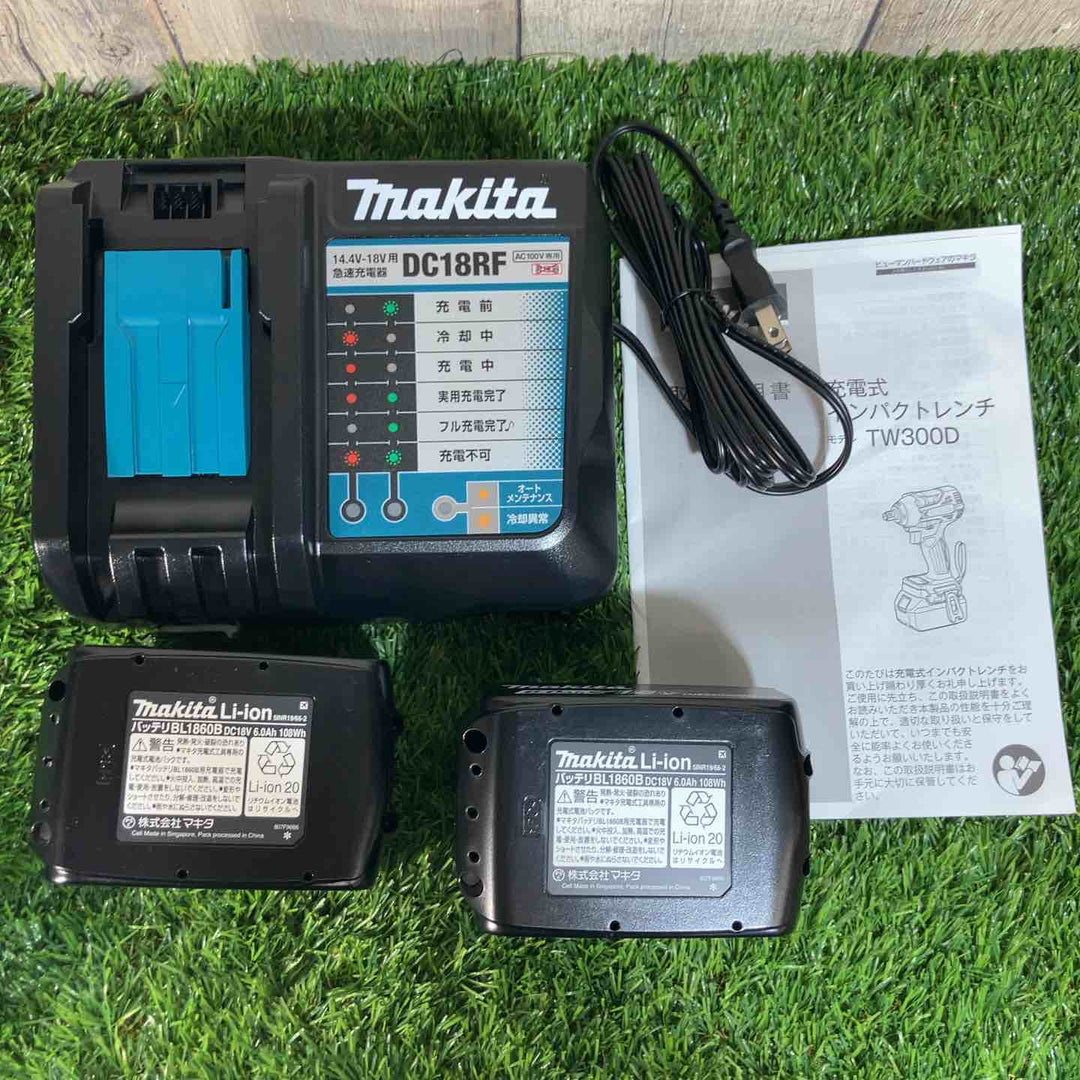 ★マキタ(makita) コードレスインパクトレンチ TW300DRGX【戸田店】