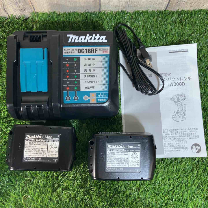 ★マキタ(makita) コードレスインパクトレンチ TW300DRGX【戸田店】