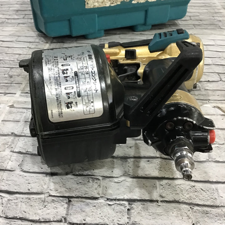 【中古品】マキタ(makita)50mm 高圧エア釘打 エアダスタ付 ゴールド AN533HSP1【東大和店】
