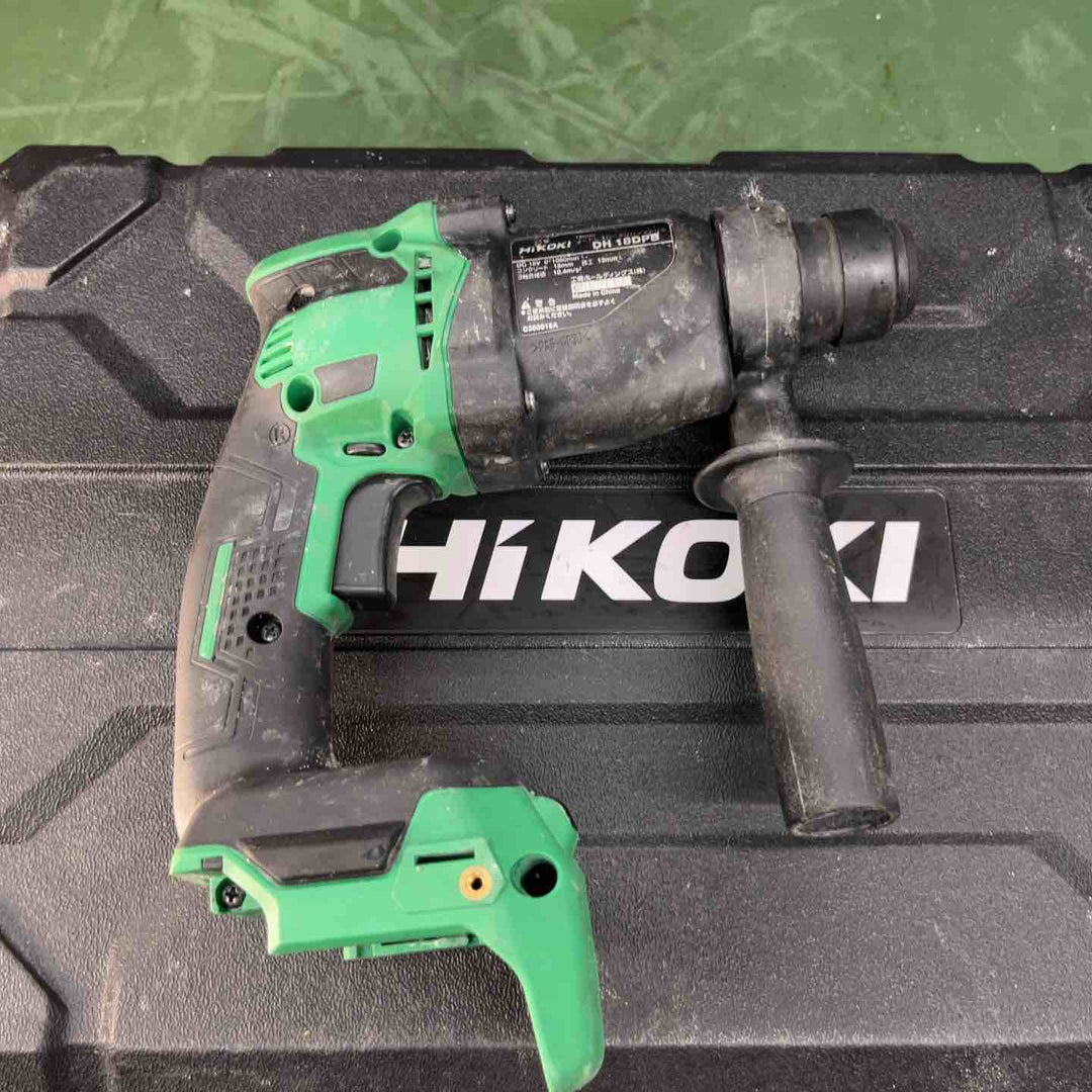 訳アリ、現状品★ハイコーキ(HIKOKI ※旧:日立工機) コードレスハンマドリル DH18DPB(NNK)【戸田店】