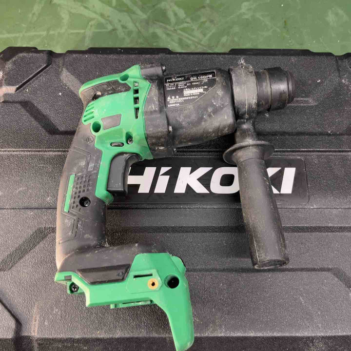 訳アリ、現状品★ハイコーキ(HIKOKI ※旧:日立工機) コードレスハンマドリル DH18DPB(NNK)【戸田店】