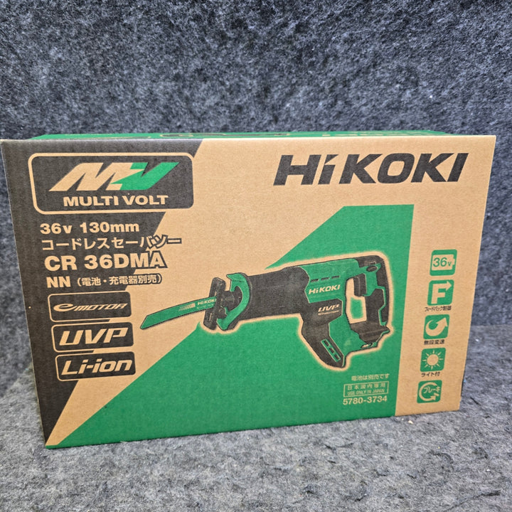 【未使用】 ハイコーキ HiKOKI マルチボルト コードレスセーバソー CR36DMA(NN) 【桶川店】