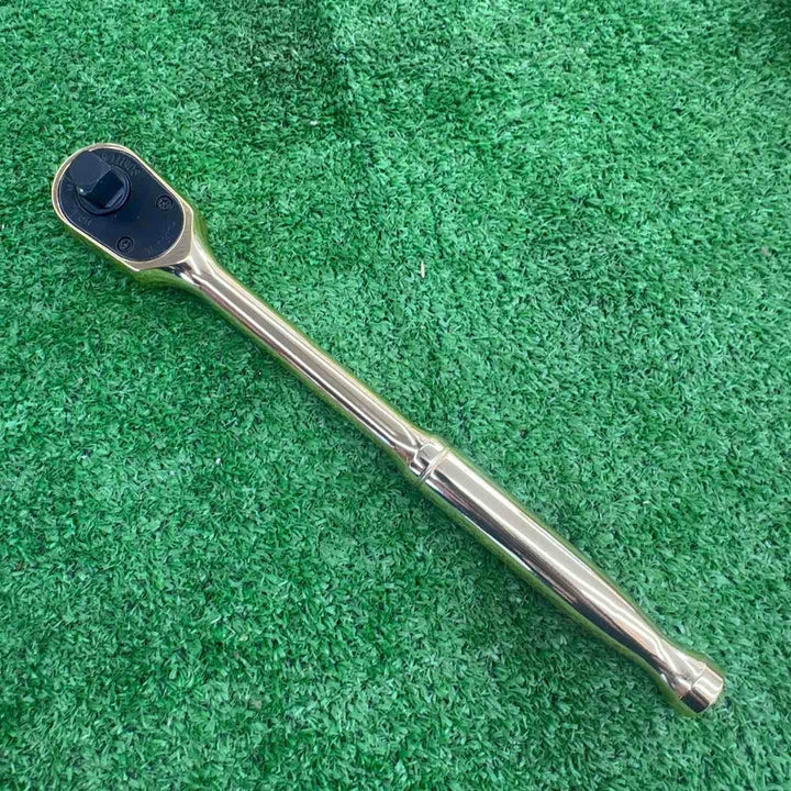 【美品中古】 アストロプロダクツ ゴールドラチェットハンドル 24金メッキ 24K 非売品 【桶川店】