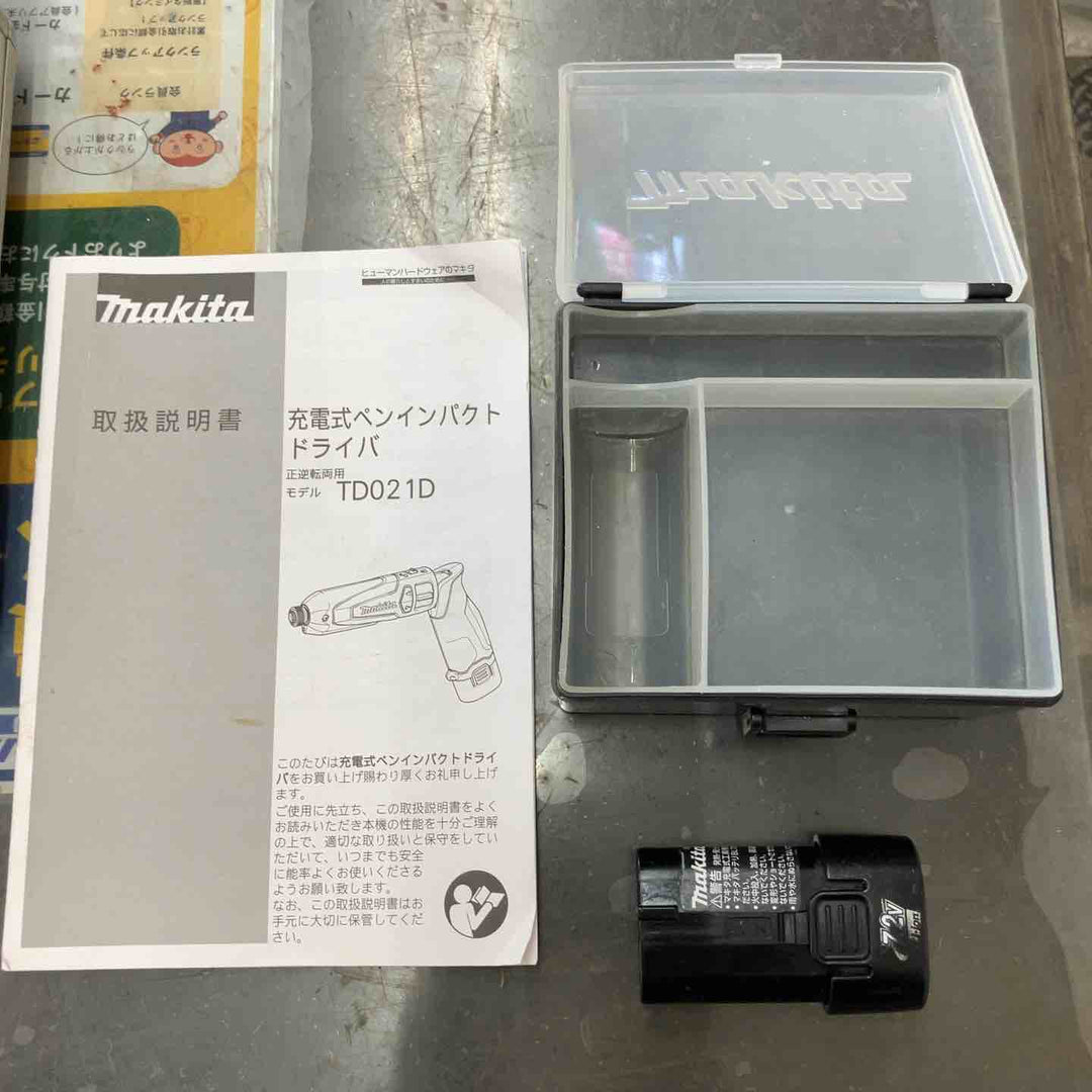 ☆マキタ(makita) 充電式ペンインパクトドライバ TD021DS【鴻巣店】