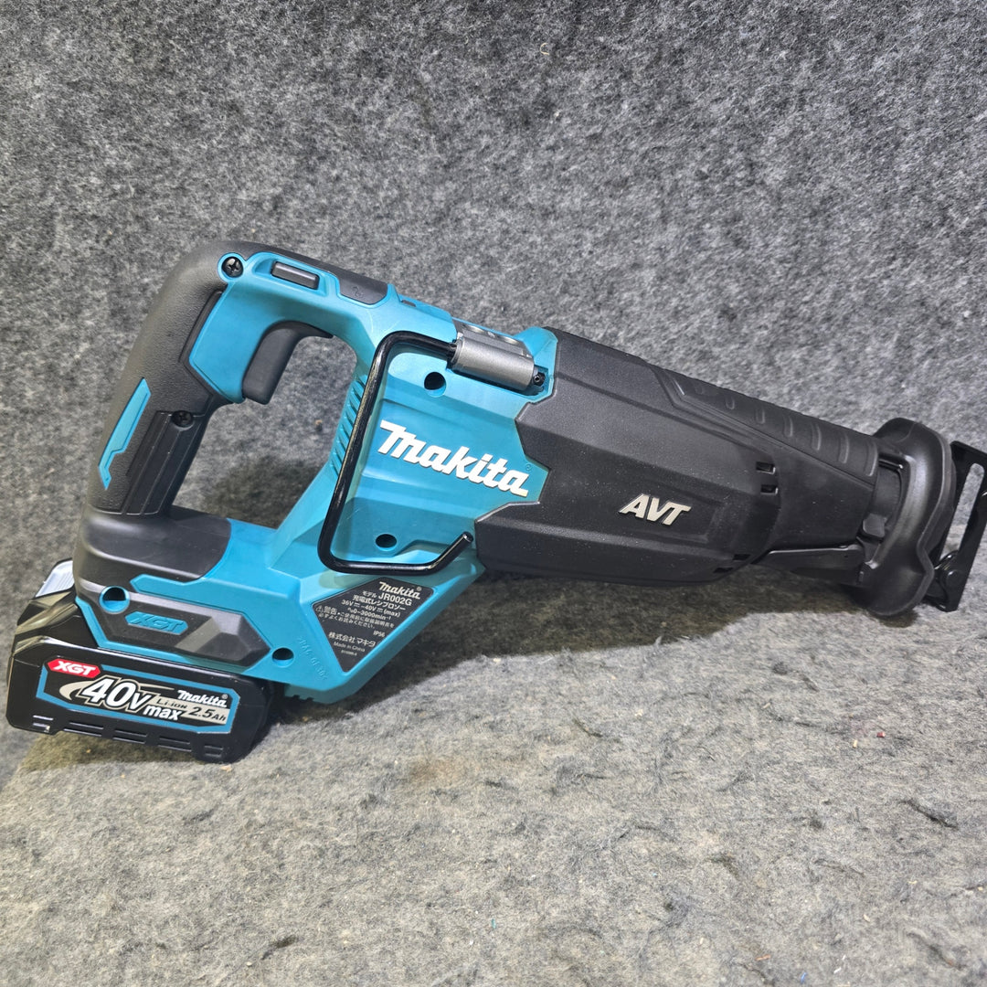 【超美品・40V 2.5Ahバッテリ付き！(※充電回数2回)】マキタ(makita) コードレスレシプロソー JR002GZ【桶川店】