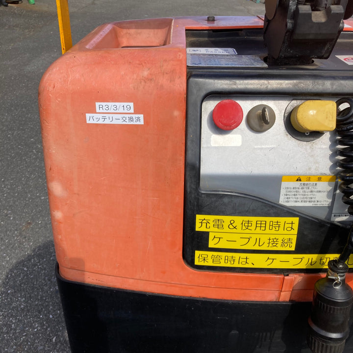 【中古品/店頭受取り限定】〇トヨタパレットトラック 電動ハンドリフト ミニムーバー フォーク 1300kg BT-HBW13【岩槻店】