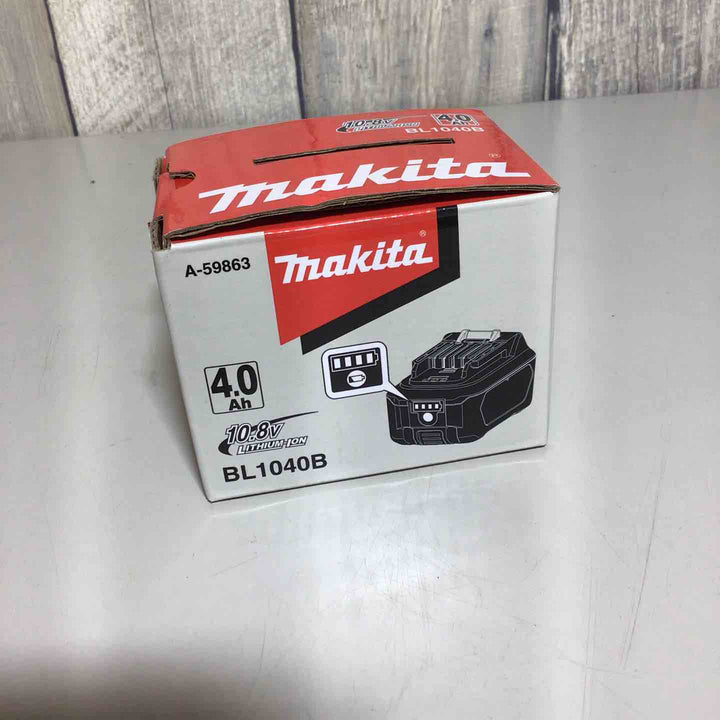 ★マキタ(makita) リチウムイオンバッテリー 10.8V/4.0Ah BL1040B【戸田店】