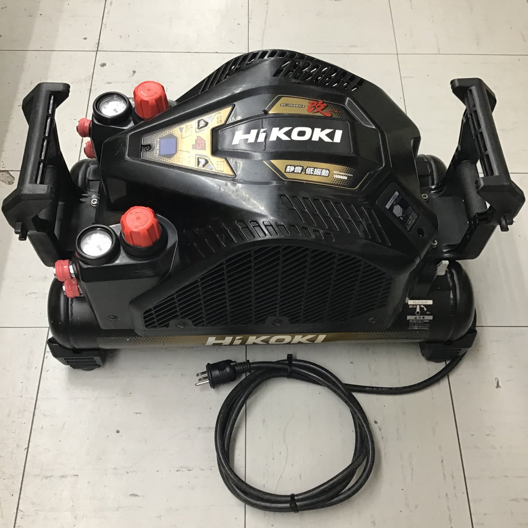 【中古品】ハイコーキ/HIKOKI ※旧:日立工機 高圧専用エアコンプレッサー EC1445H3(S) 【鴻巣店】