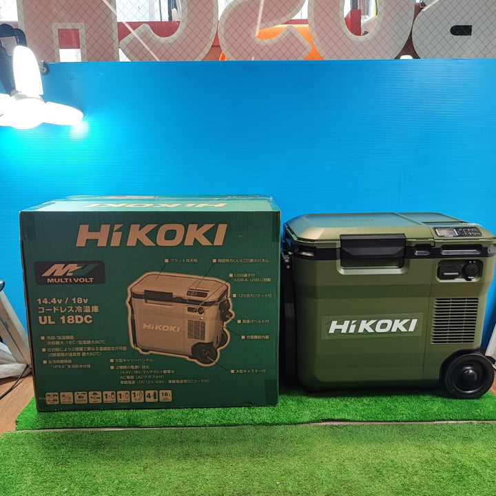◇ハイコーキ(HIKOKI ※旧:日立工機) コードレス冷温庫 UL18DC(WMGZ)【岩槻店】