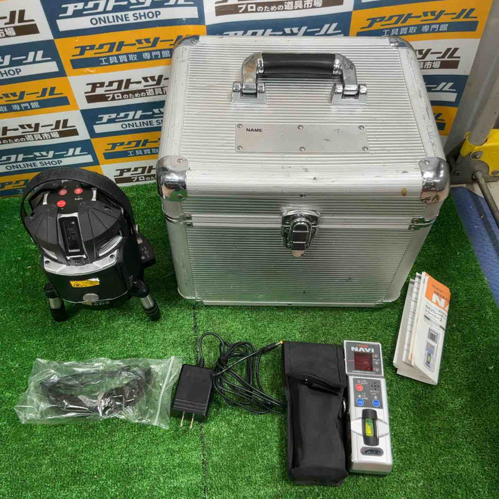 タジマ Tajima 高輝度レーザー墨出器 NAVIテラ ML1ONーKJC 受光器付【草加店】