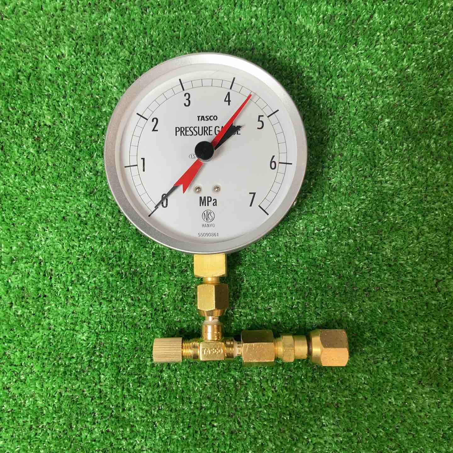 タスコ チッソガス調整器（ケース付） TA380N-S イチネンTASCO TA380D-1 チッソガス調整器 レギュレーター 電気