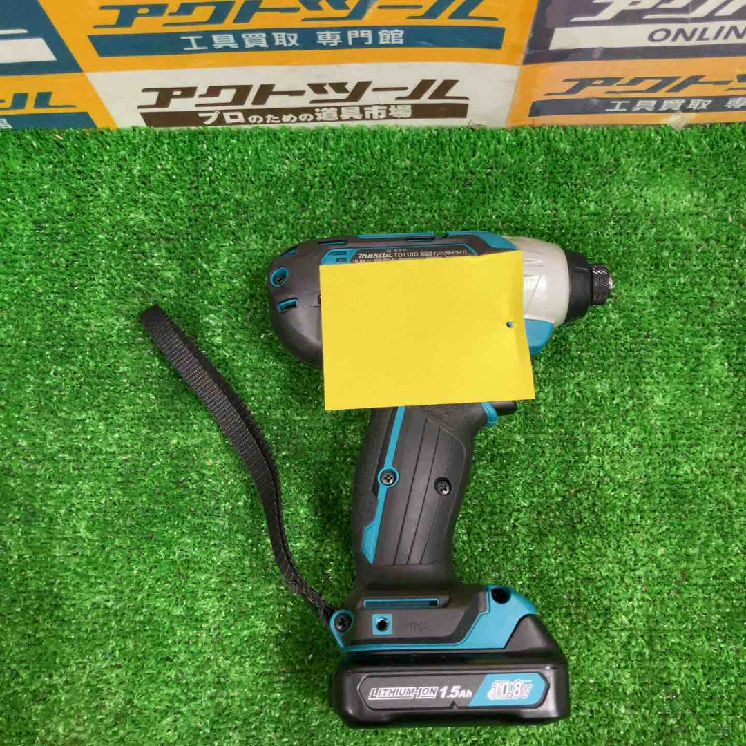 ★マキタ(makita) コードレスインパクトドライバー TD110DSHX【草加店】