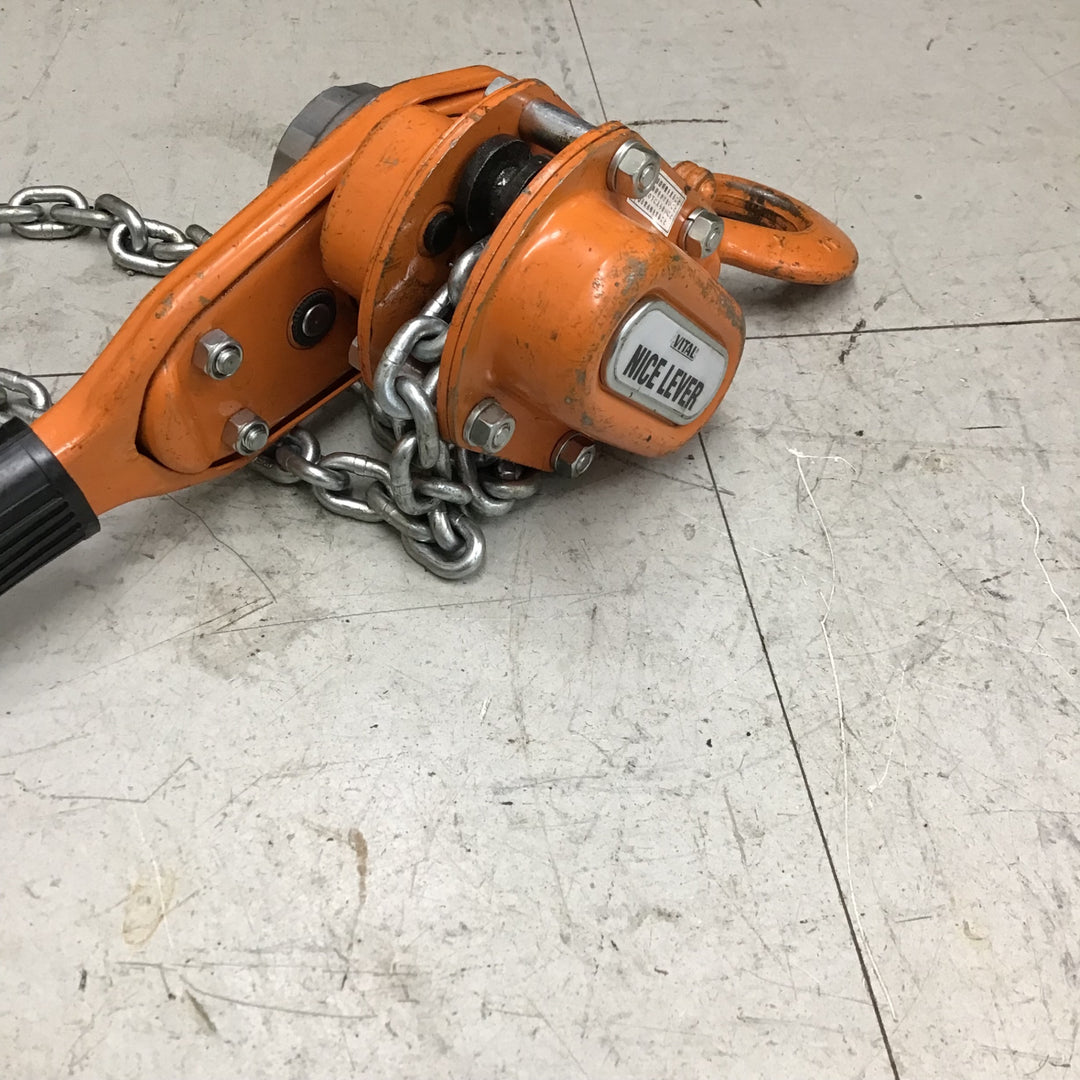 【現状品】VITAL レバーブロック・荷締め NR2-10 1.0t 【鴻巣店】