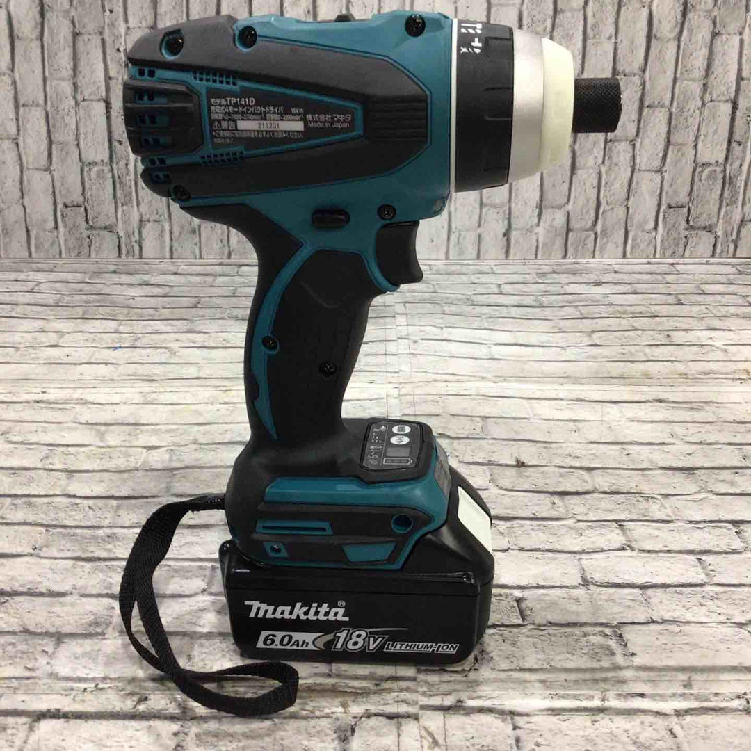 ★マキタ(makita) 18V コードレス4モードインパクトドライバー TP141DRGX【川口店】