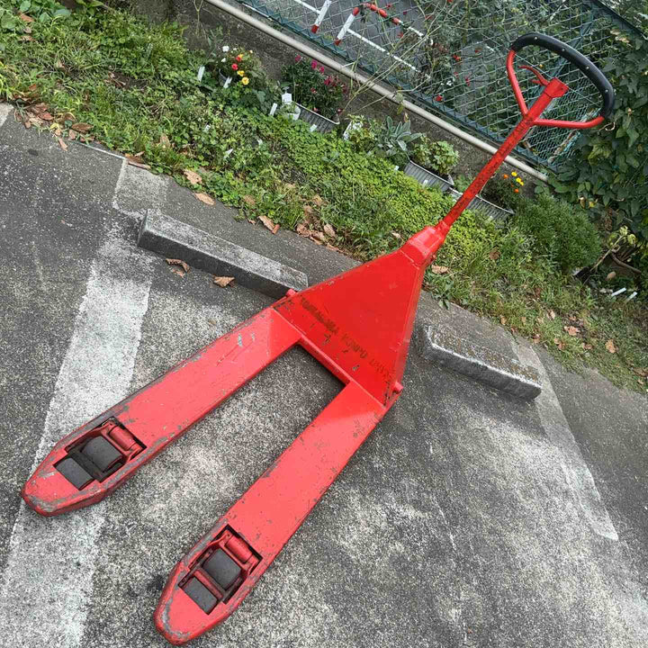 【店頭受取り限定】◇ビシャモン(Bishamon) ハンドパレットトラック BM15M 動作確認済【川口店】