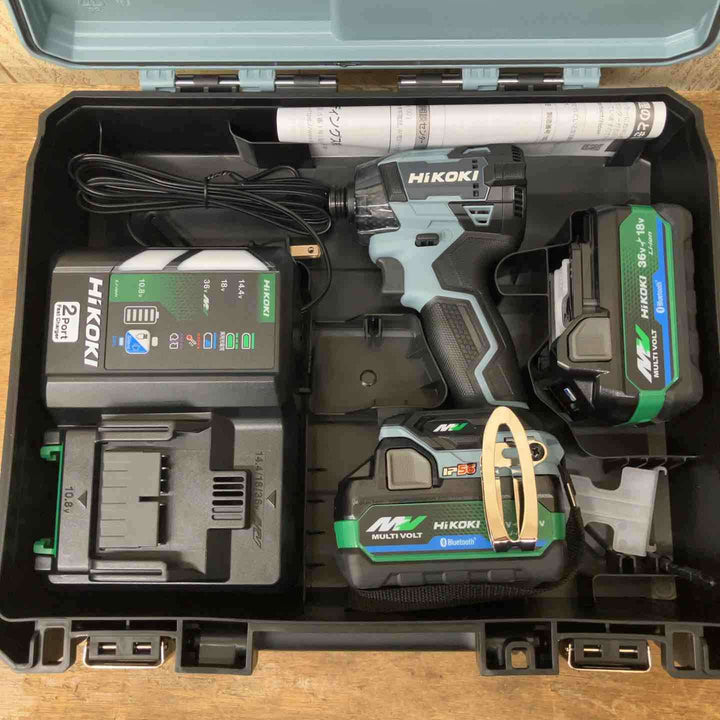 ★ハイコーキ(HIKOKI ※旧:日立工機) コードレスインパクトドライバー WH36DD(2XHSZ)(IG)【柏店】