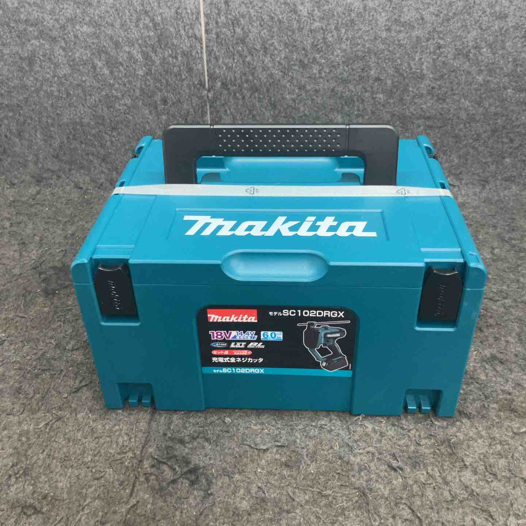 ★マキタ(makita) コードレス全ネジカッター SC102DRGX ケース(18V6.0Ahバッテリー*2、充電器)【鴻巣店】