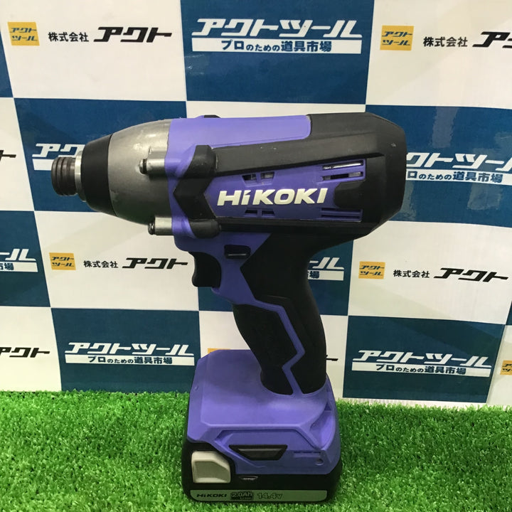 〇ハイコーキ(HIKOKI ※旧:日立工機) コードレスインパクトドライバ FWH14DF(BG)【草加店】