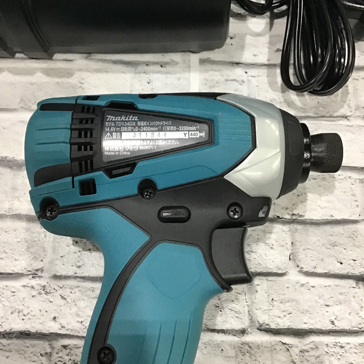 〇マキタ(makita) コードレスインパクトドライバー TD134DSHX【川口店】