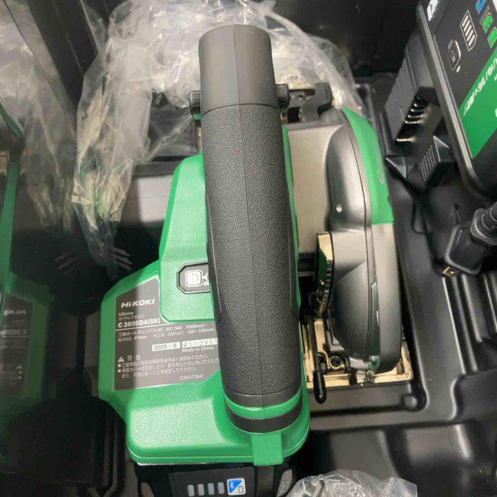 【未使用(店頭展示品)】 HiKOKI(ハイコーキ) 36V 充電式丸のこ C3605DA(SK)(2XPSZ) 【東大和店】