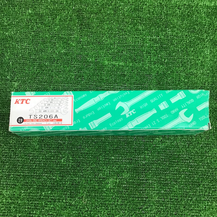 【中古美品・現状品】 KTC(京都機械工具) 両口スパナセット[6本組] TS206A ＊長期保管品 【鴻巣店】