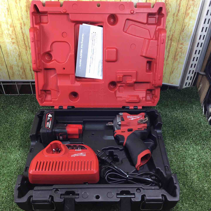 ◇ミルウォーキーツール･ジャパン M12 FUEL 1/2インチ 339Nmインパクトレンチセット M12 FIWF12-602C JP 1台【川崎店】