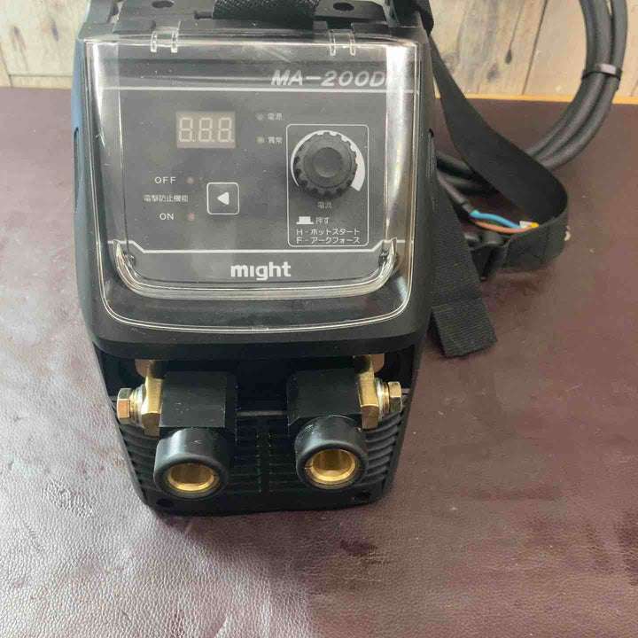 【中古品】マイト工業(might) インバーター直流アーク溶接機 MA-200DR 単相200V リモコン無し(max4.0Φ)【東大和店】