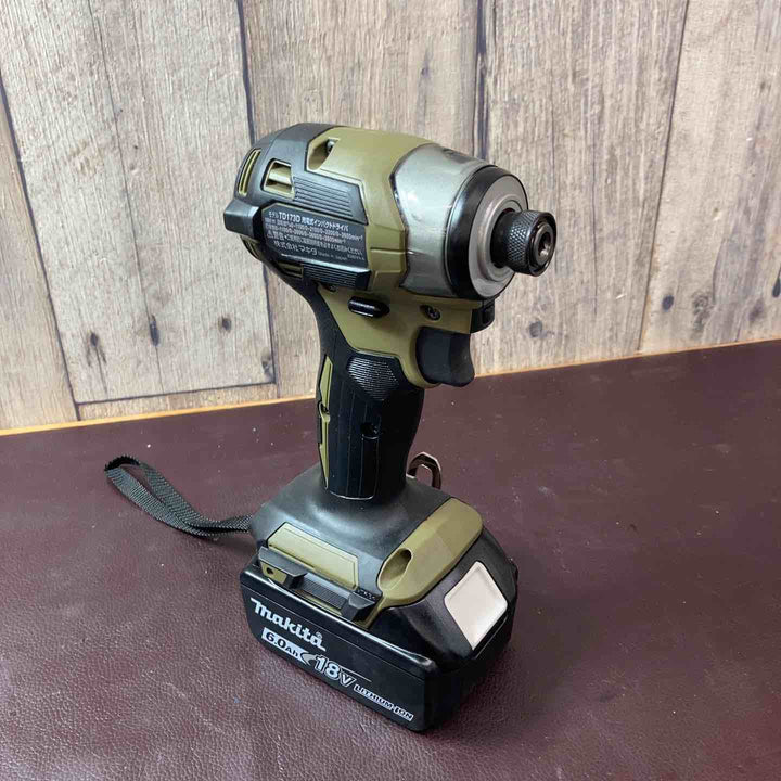 【中古美品】 マキタ(makita) コードレスインパクトドライバー TD173DXO 充電式電動ドライバ― 【東大和店】