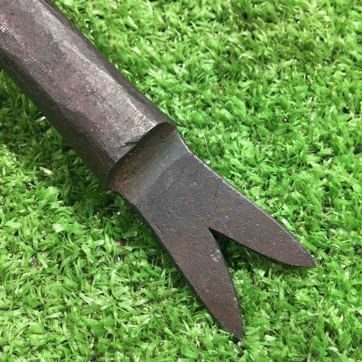 道心斎正行 切出小刀 火造りっぱなし 魚 桐箱付属 全長約270mm 【川口店】