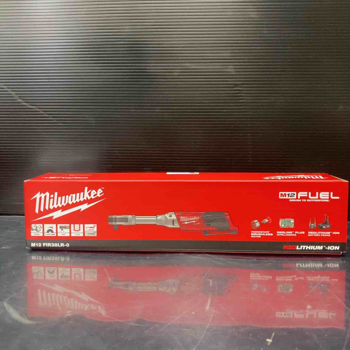 【未使用品】ミルウォーキー（Milwaukee） M12 FUEL 3/8ロングラチェット M12 FIR38LR-0【川越店】 未使用品】ミルウォーキー（Milwaukee） M12 FUEL 3/8ロングラチェット