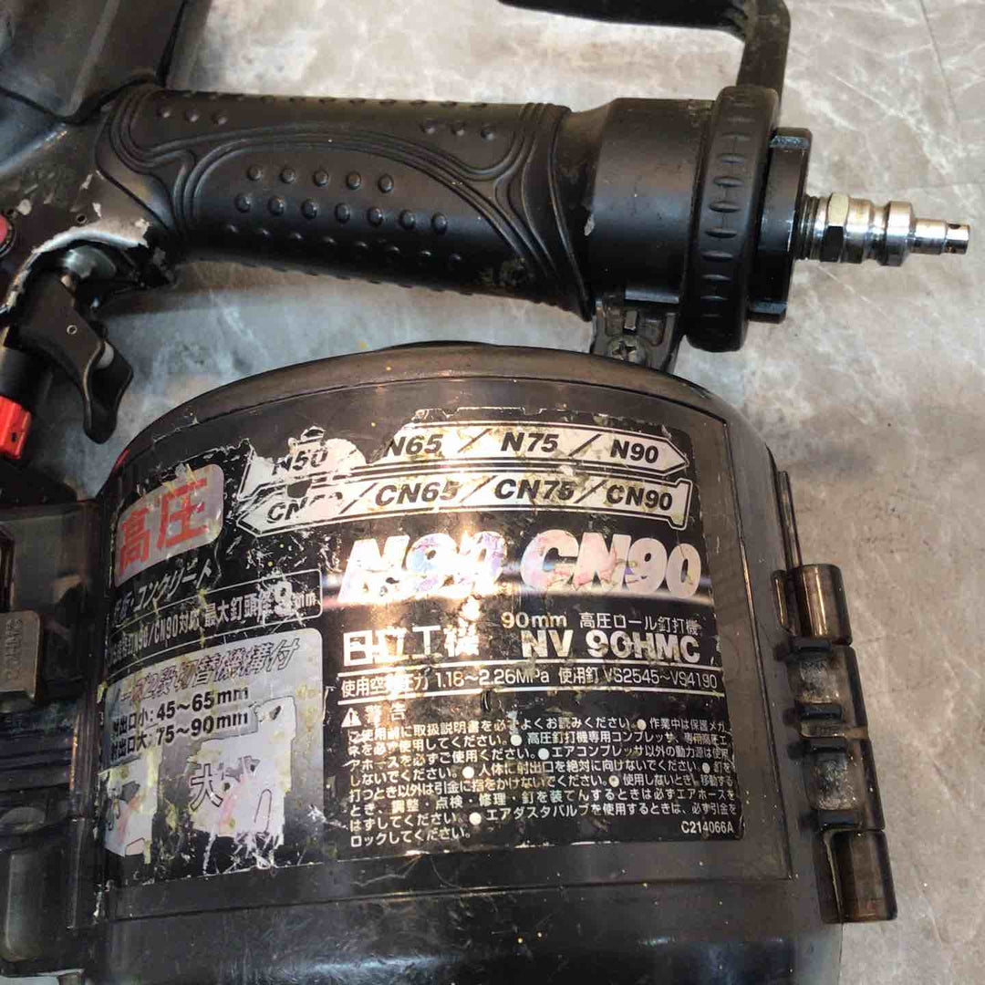 【中古品】★ハイコーキ HIKOKI 90mm 高圧エア釘打ち機 NV90HMC 本体のみ【八潮店】