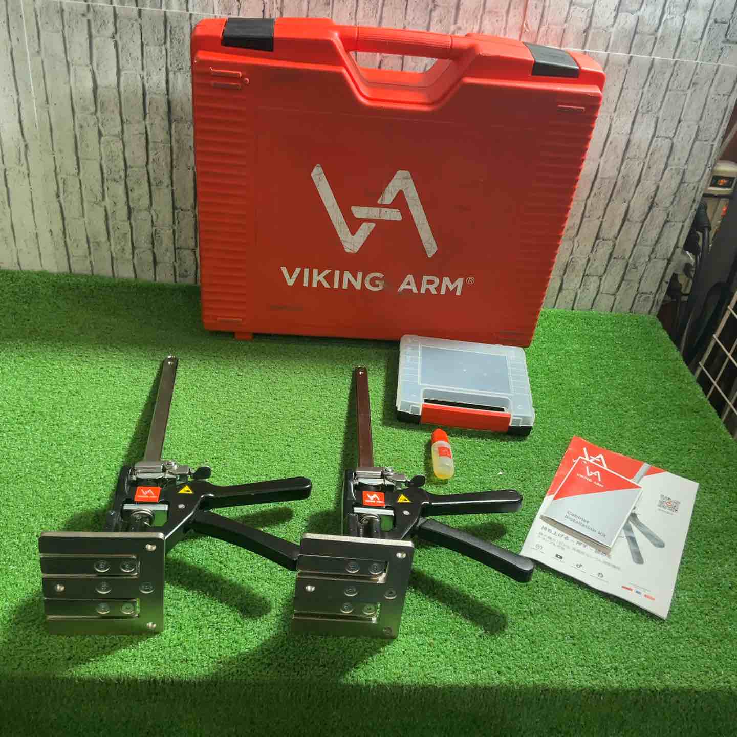 VIKING ARM/バイキングアーム メカニカルジャッキ ツールセット(ケース入・2丁セット) 動作確認済【川口店】 VIKING ARM/バイキングアーム メカニカルジャッキ ツールセット(ケース