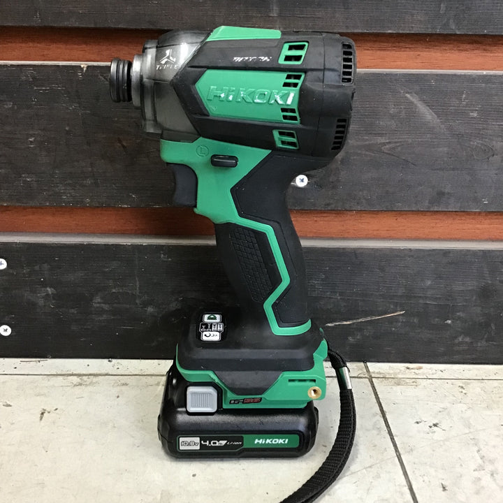 【中古品】 ハイコーキ/HIKOKI ※旧:日立工機 コードレスインパクトドライバー WH12DCA(2LS) 【鴻巣店】