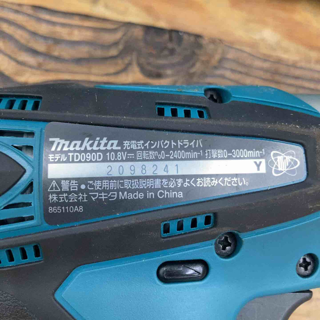 ☆マキタ(makita) コードレスインパクトドライバー TD090DWX【柏店】