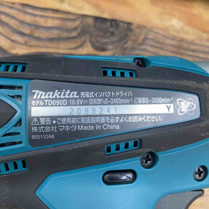 ☆マキタ(makita) コードレスインパクトドライバー TD090DWX【柏店】
