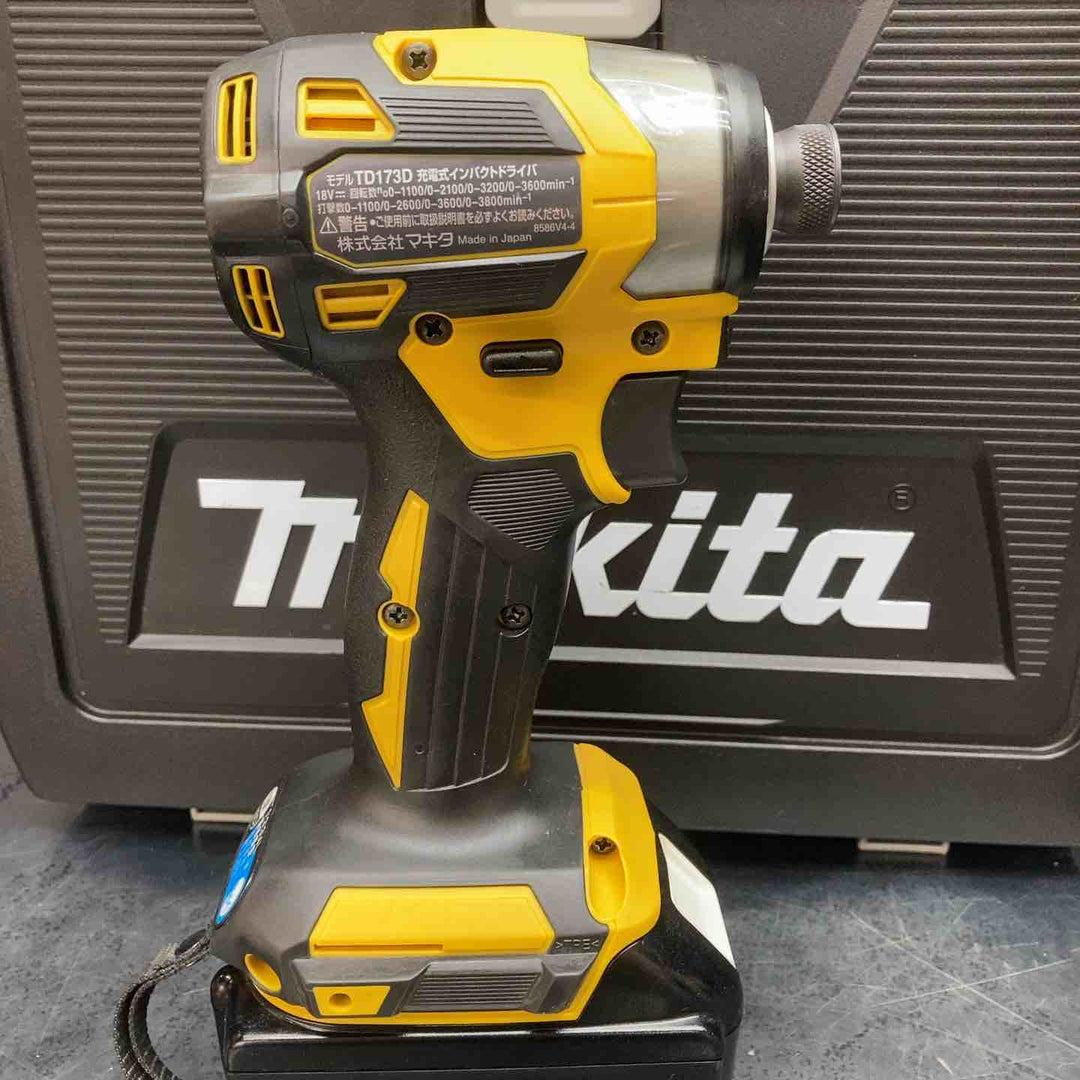 ★マキタ(makita) コードレスインパクトドライバー TD173DGXFY【川越店】