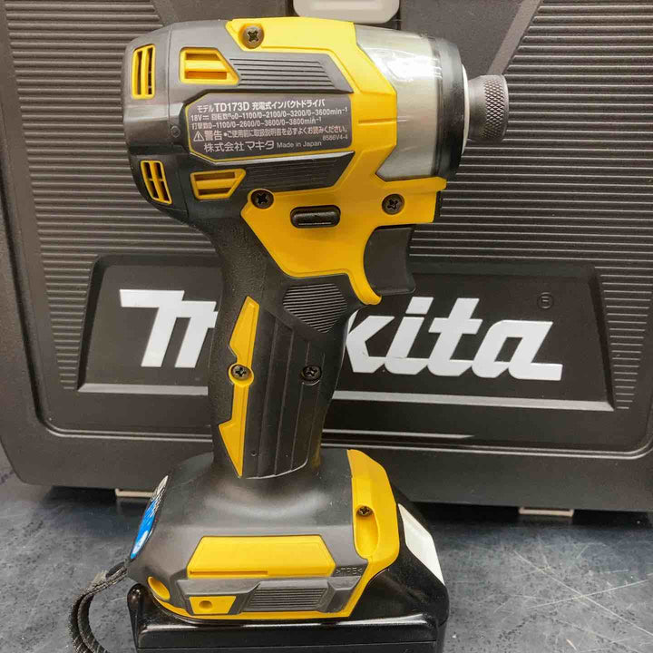 ★マキタ(makita) コードレスインパクトドライバー TD173DGXFY【川越店】