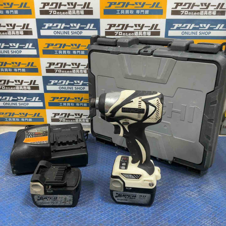 ★ハイコーキ(HIKOKI ※旧:日立工機) コードレスインパクトドライバー WH14DBAL(2LSCK)(W)【草加店】
