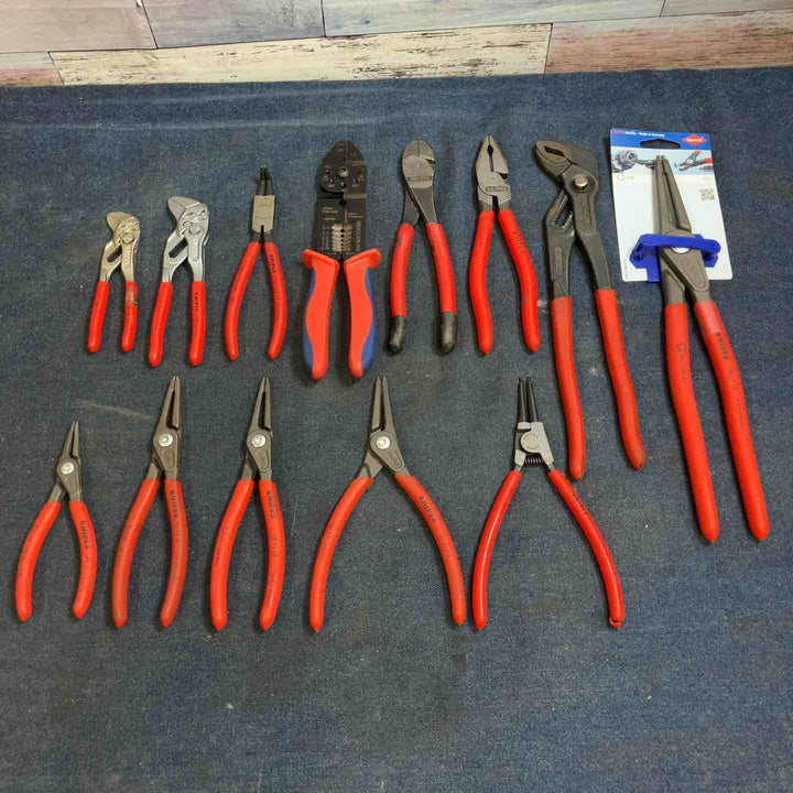 KNIPEX クニペックス プライヤー ペンチ ニッパー 等 まとめ売り 13点セット【八潮店】