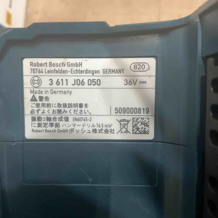 ★ボッシュ(BOSCH) コードレスハンマドリル GBH36V-PLUS【草加店】