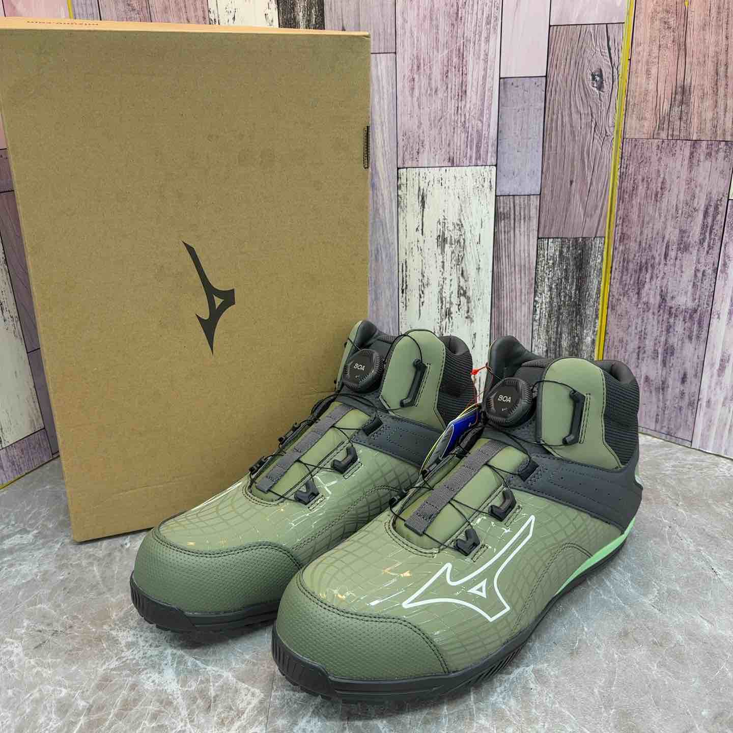 ミズノ MIZUNO 安全靴 ハイカット オールマイティ 28.0cm【八潮店