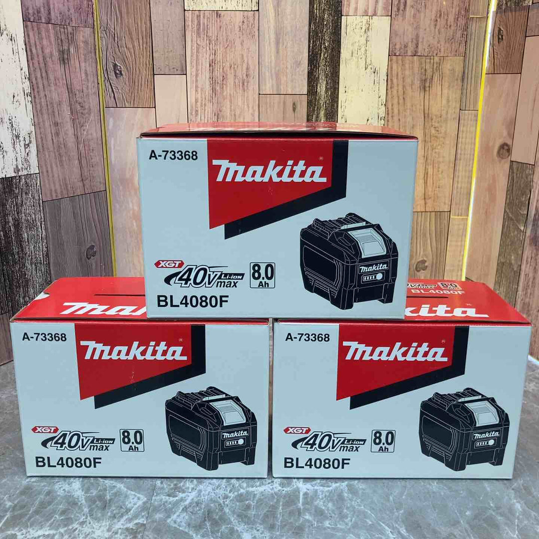 マキタ(makita) リチウムイオンバッテリー 40V 8.0Ah BL4080F 3個セット【八潮店】