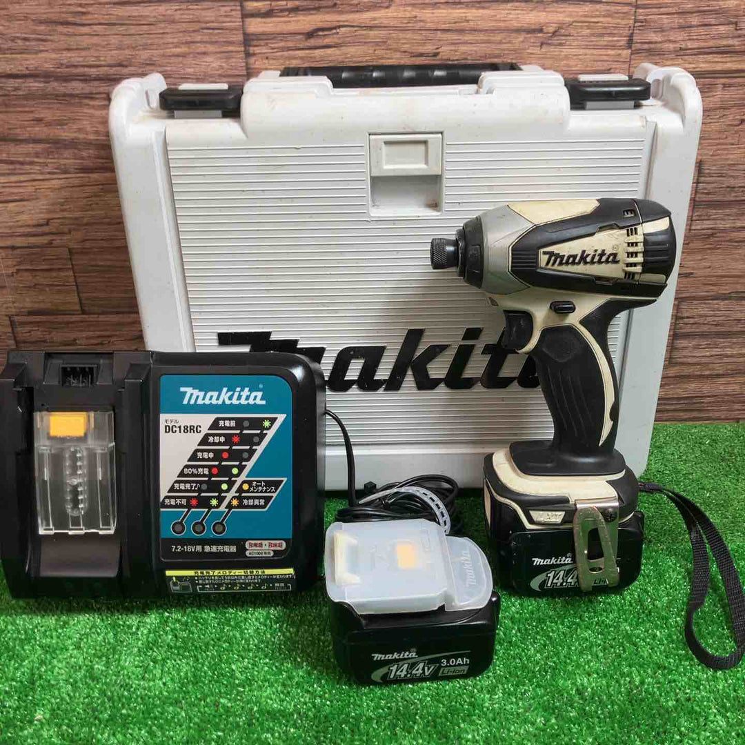 ★マキタ(makita) コードレスインパクトドライバー TD134DX2W【桶川店】