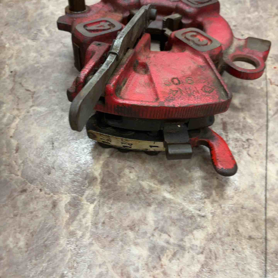 【店頭受取り限定】◇レッキス(REX) ねじ切り機 N40A3 N40AⅢダイヘッド2個付き(付属プラス1個)【所沢店】