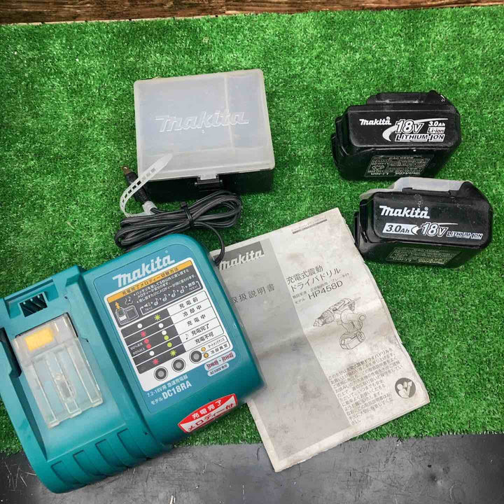 マキタ コードレス振動ドライバドリル HP458DRFX【川越店】