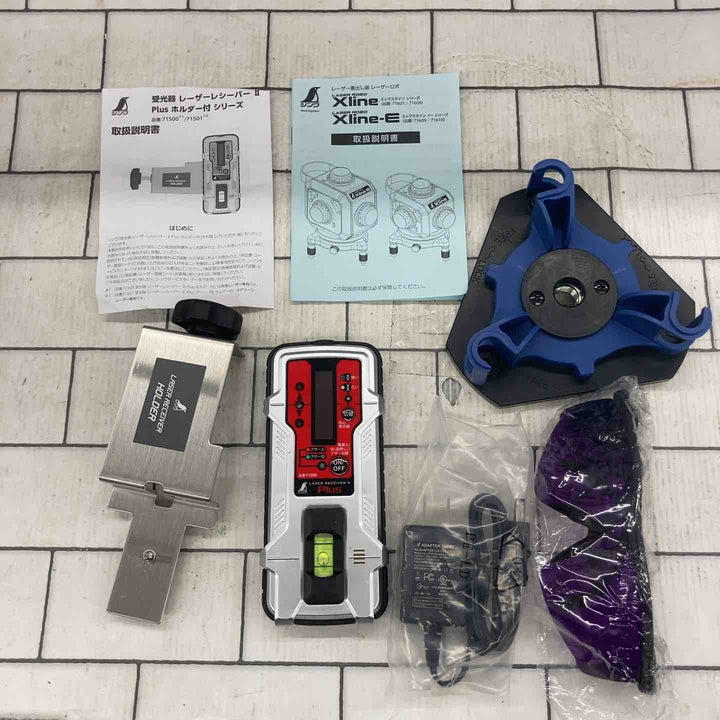 ◇シンワ測定 レーザー 墨出し器 LASER ROBO Xline (レーザーロボ エックスライン) レッド フルライン・地墨クロス 71607【所沢店】