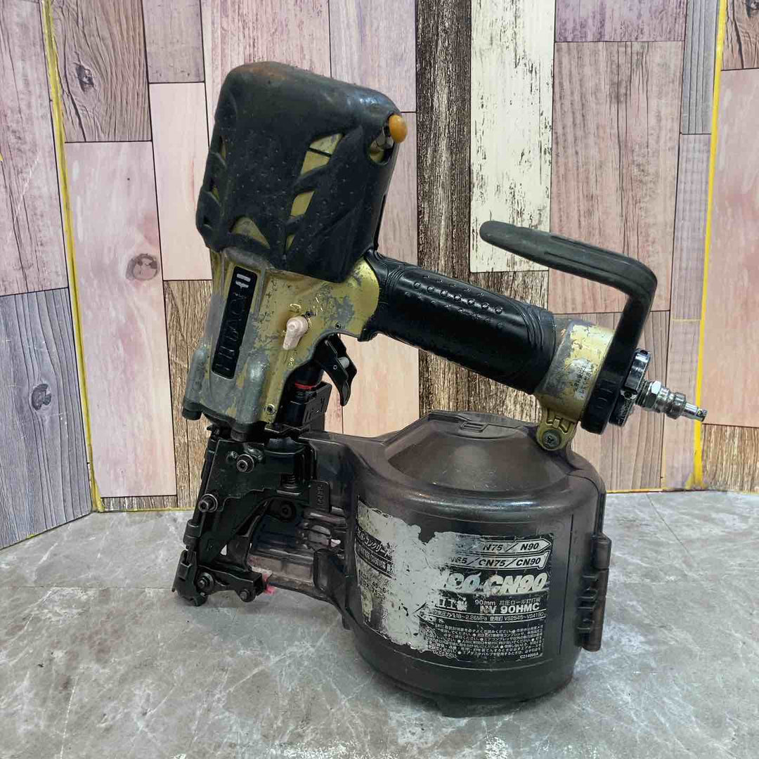 【中古品】ハイコーキ HIKOKI 90mm 高圧エア釘打ち機 NV90HMC 本体のみ【八潮店】