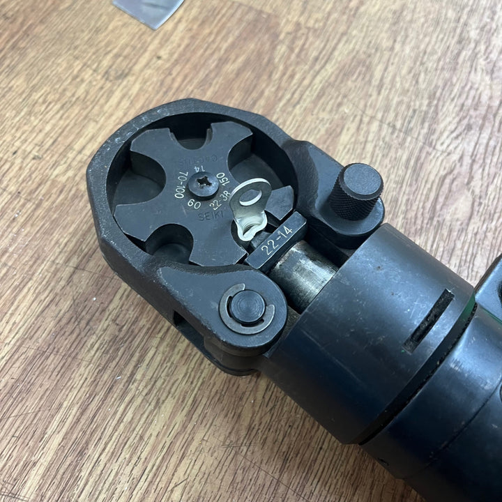 ◇カクタス(CACTUS) 手動式圧着工具 S-150D[早送り装置付]【岩槻店】