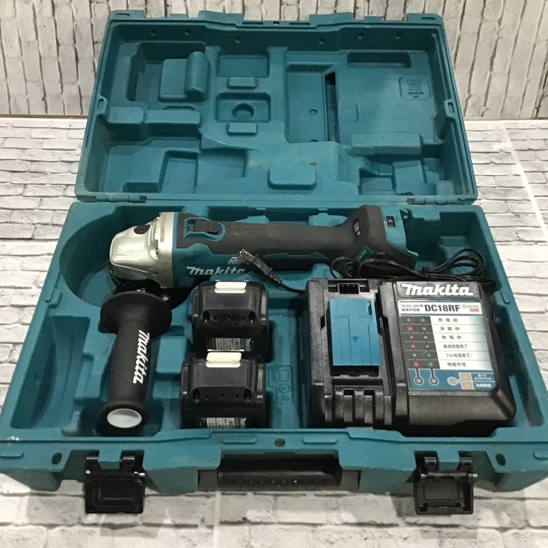 ★マキタ(makita) 100mmコードレスディスクグラインダ GA412DRGX【川口店】